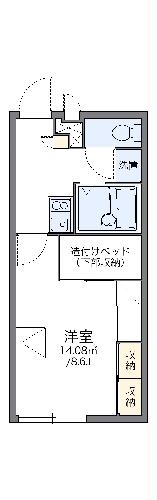 レオパレスコースト・フィールズの間取り