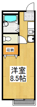 グレースフルアライA棟の間取り