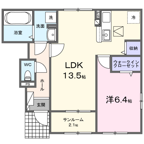 キャメロットの間取り