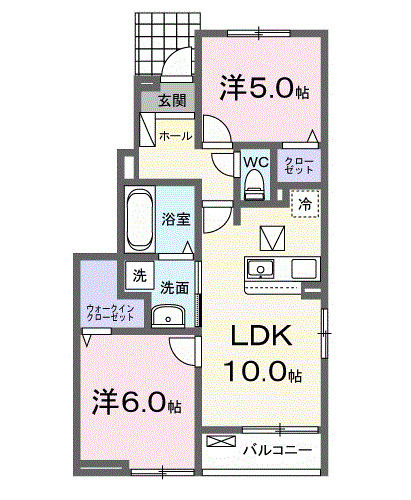 マレカージュ大石の間取り