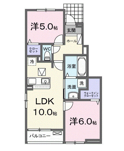 マレカージュ大石の間取り