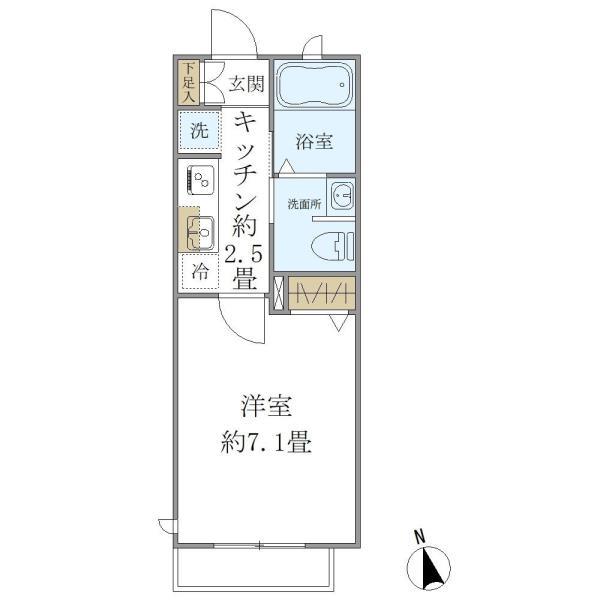フォルス21の間取り