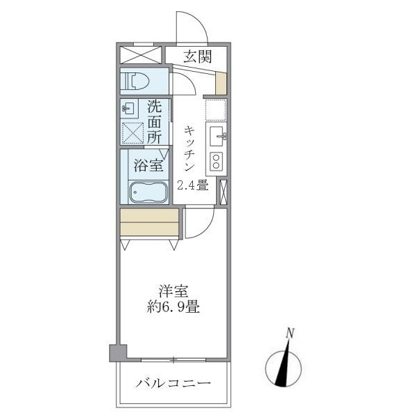 フジ・プライムコートの間取り