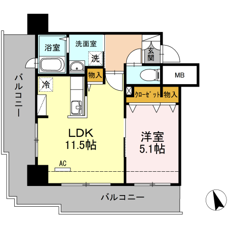 ブリスキューブの間取り