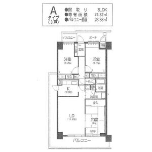 グリーンヒルパートIIの間取り
