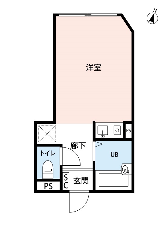 Reberty北千住(リバティキタセンジュ)の間取り