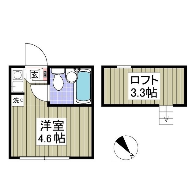 ユナイト文庫サンタ・バーバラの杜の間取り