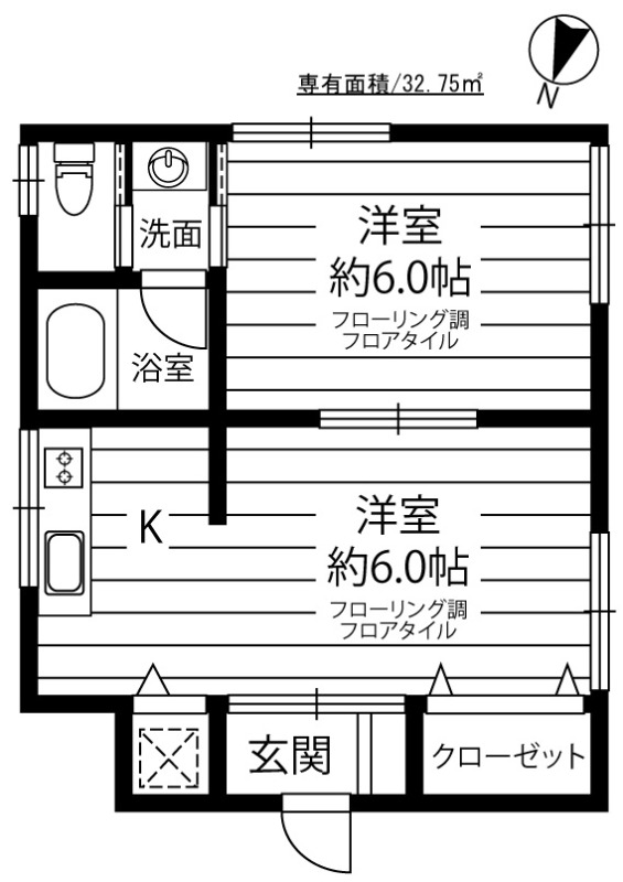 GRAND梶ヶ谷の間取り