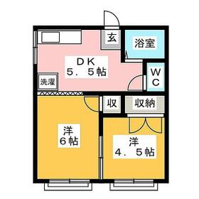 ユキハイツの間取り