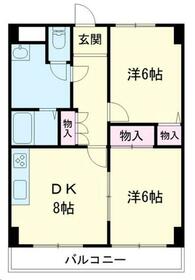 さくら都市マンション2番館の間取り