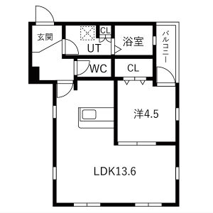 グランフォーレ名古屋の間取り
