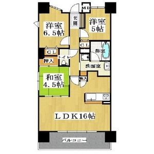 CITY　SPIRE難波グレイスの間取り