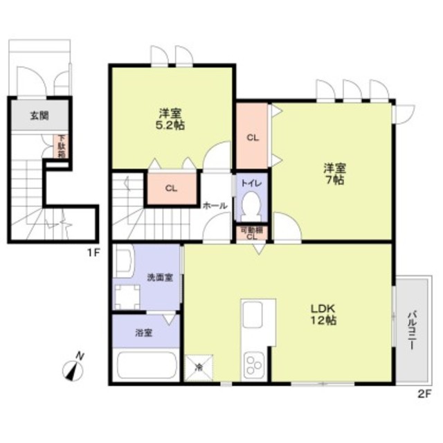 Maison Ishikawaの間取り