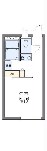 レオパレスアローの間取り