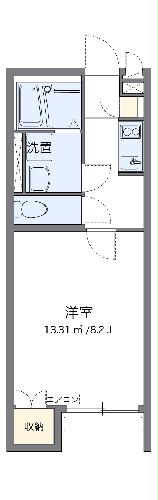 レオネクストコーポ 地純の間取り