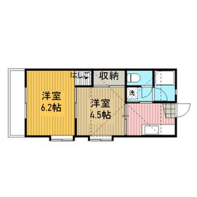 ジュネパレス松戸第13の間取り