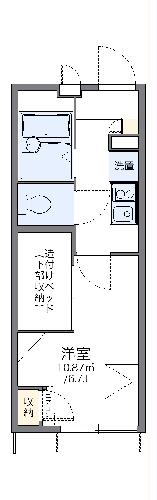 レオパレスセレーヌ新高円寺の間取り