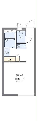 レオパレスサンシャイン福栄の間取り