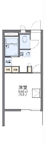 レオパレスグランデ泉Aの間取り