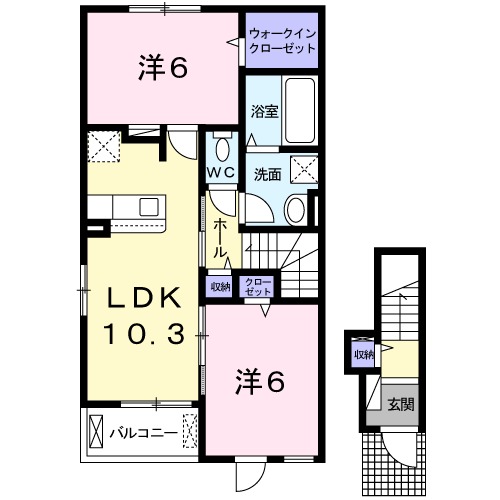 ルーチェの間取り