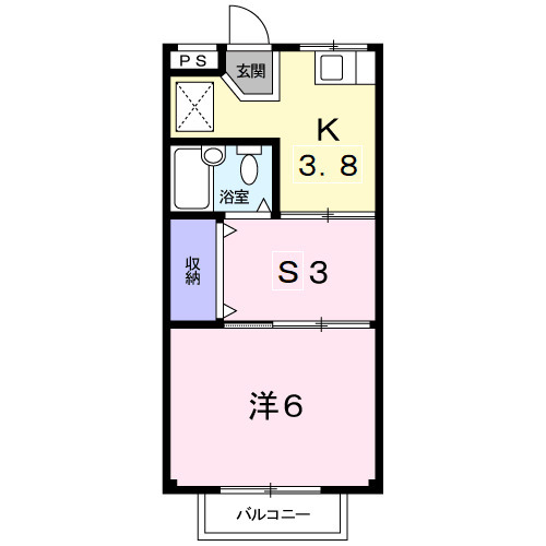 カーサ602の間取り