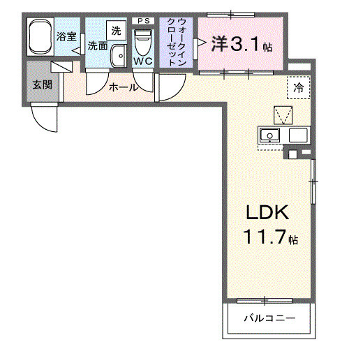 メゾン リッシュの間取り