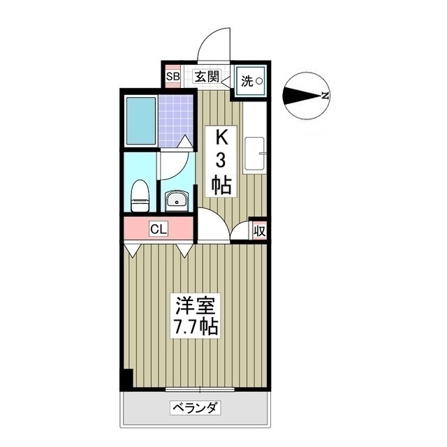 KURADO片柳の間取り