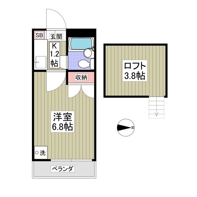 ガーベラの間取り