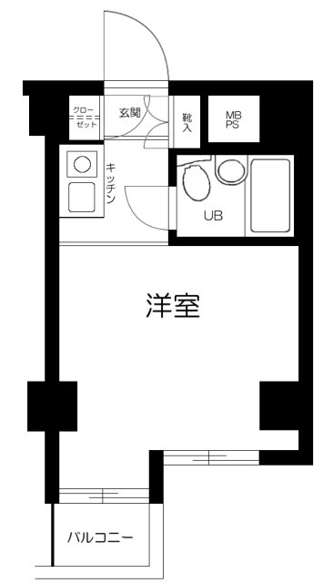 トップ不動前の間取り