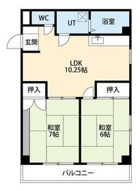 アーバンコート森壱番館の間取り