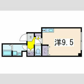 elements北新宿EASTの間取り