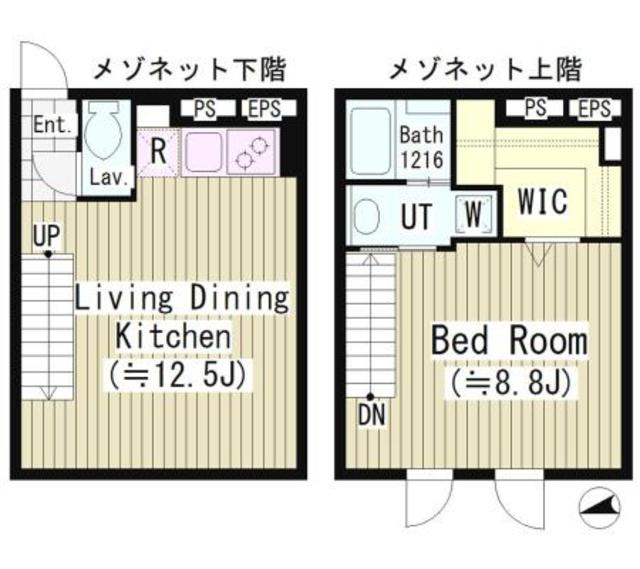 2/2 間取