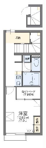 レオパレス千音寺の間取り