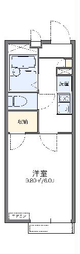 レオパレス金森の間取り