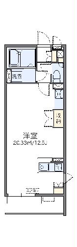 レオネクストエムフラッツ新里の間取り