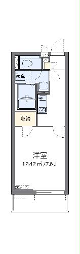 クレイノニューメイプルの間取り