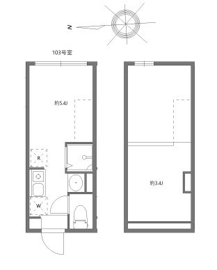 マルバ北赤羽の間取り