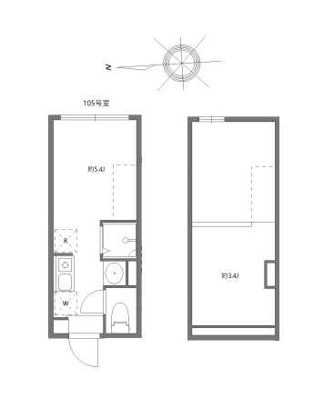 マルバ北赤羽の間取り