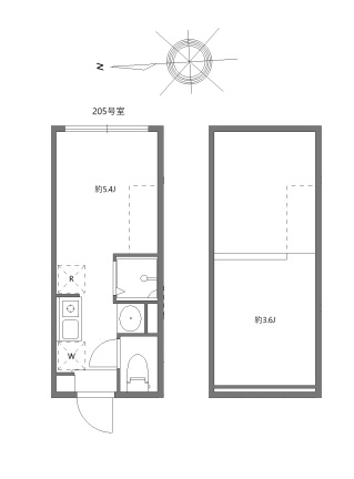 マルバ北赤羽の間取り
