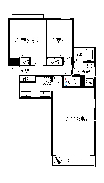 2/3 間取