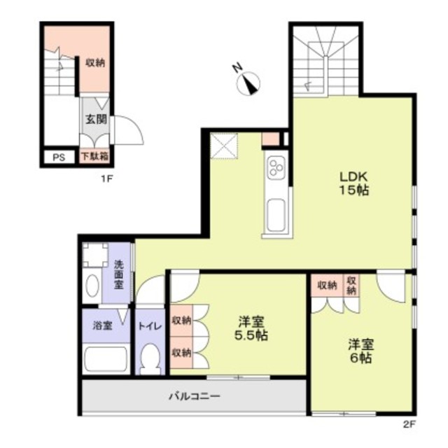 East Forestの間取り