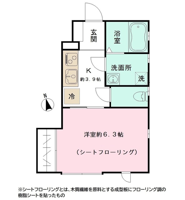 ＤＣグレースの間取り