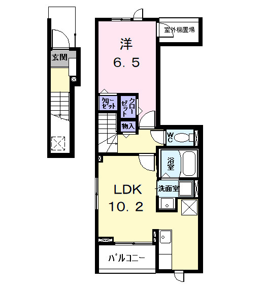 レントンハウスの間取り