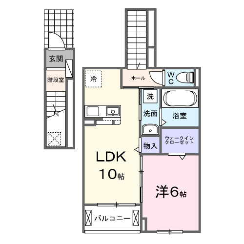 パール ハイツの間取り