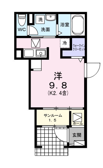 ブリュームⅢの間取り