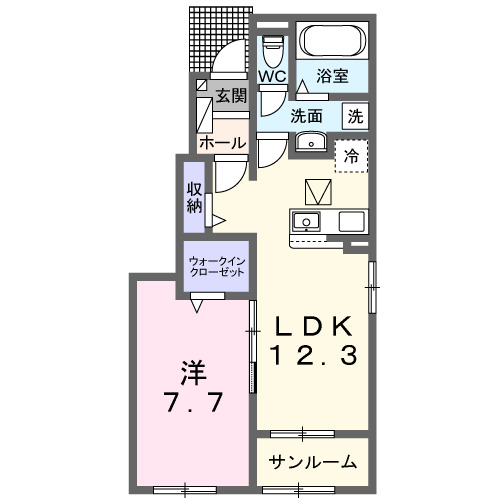 グランディスの間取り