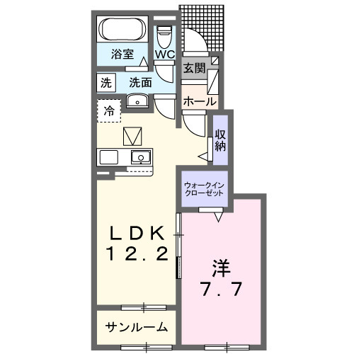 グランディスの間取り