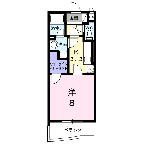 フェリシタージの間取り