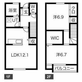 ボヌールB棟の間取り