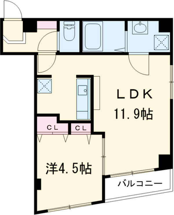 CASA COLZA幕張の間取り
